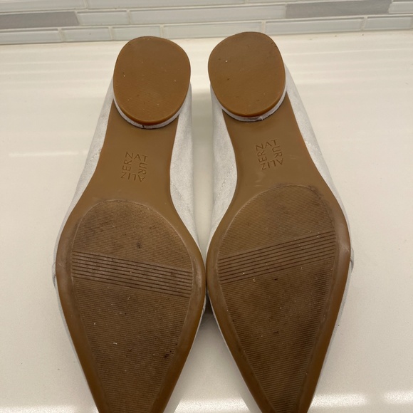 Size 7 Naturalizer light blue/grey flats - Picture 6 of 6